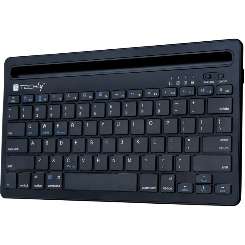 Techly Klawiatura bluetooth z podstawką na tablet i telefon