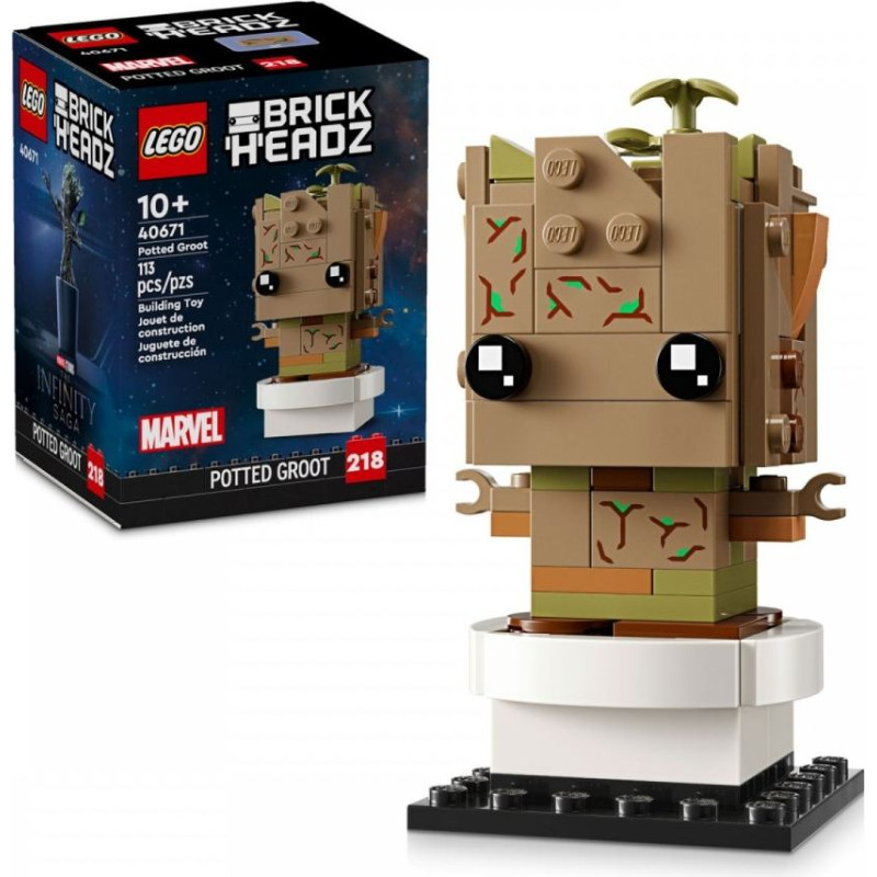 Lego Klocki brickheadz 40671 groot w doniczce