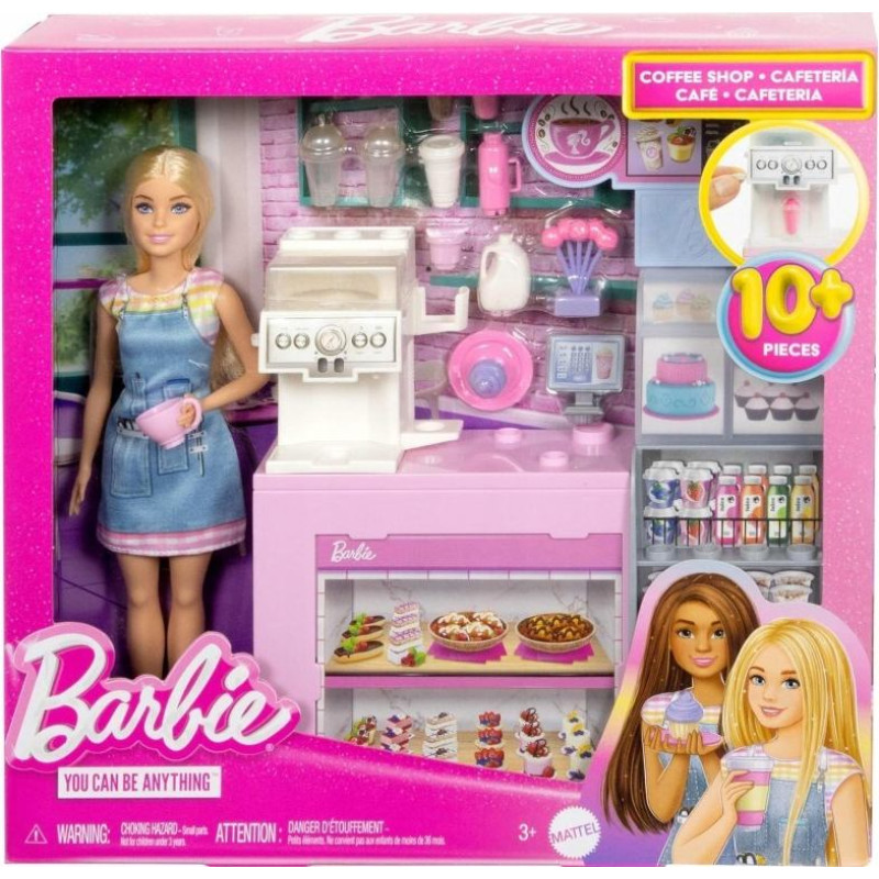 Mattel Barbie: You Can Be Anything - Coffee Shop Playset (HXN94)
