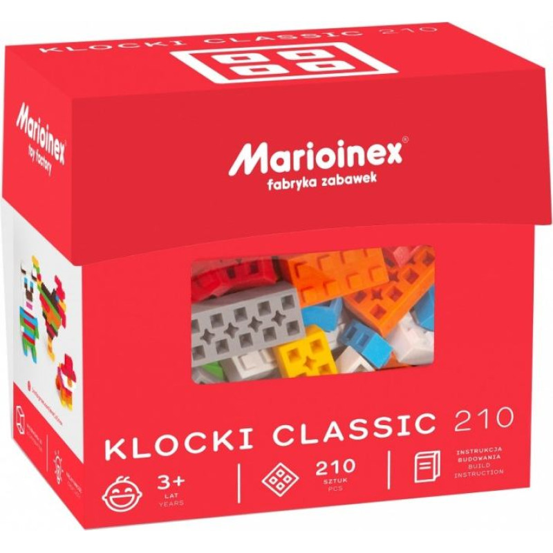 Marioinex Klocki classic 210 szt.