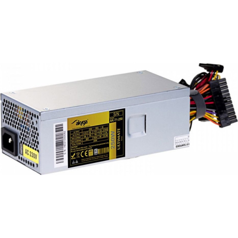 Akyga Zasilacz tfx ak-t1-250 250w 80+ gold