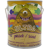 Epee Piasek ultrapiasek puszka 900g 4 duże foremki 2 narzędzia żółty morskie życie