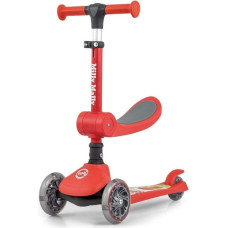 Milly Mally Hulajnoga scooter fuzzy red