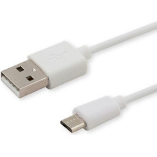 Savio Kabel savio cl-123 (micro usb - usb 2.0 ; 1m; kolor biały)