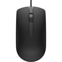 Dell mysz przewodowa ms116 czarna (570-aais)