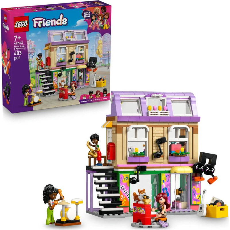 Lego ® Friends: Music Store & Apartment (42653)