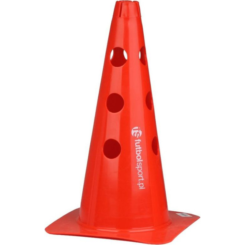 Cone with holes 37.5 cm red (37,5 cm)