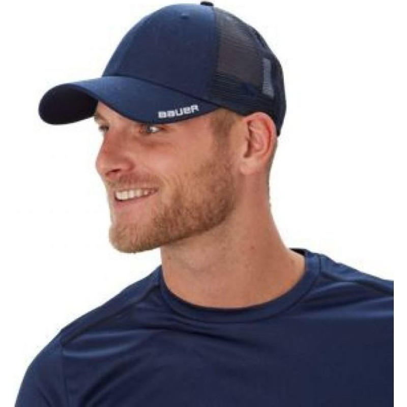 Cap Bauer New Era 39Thirty Team Sr 1057023 (czerwony)