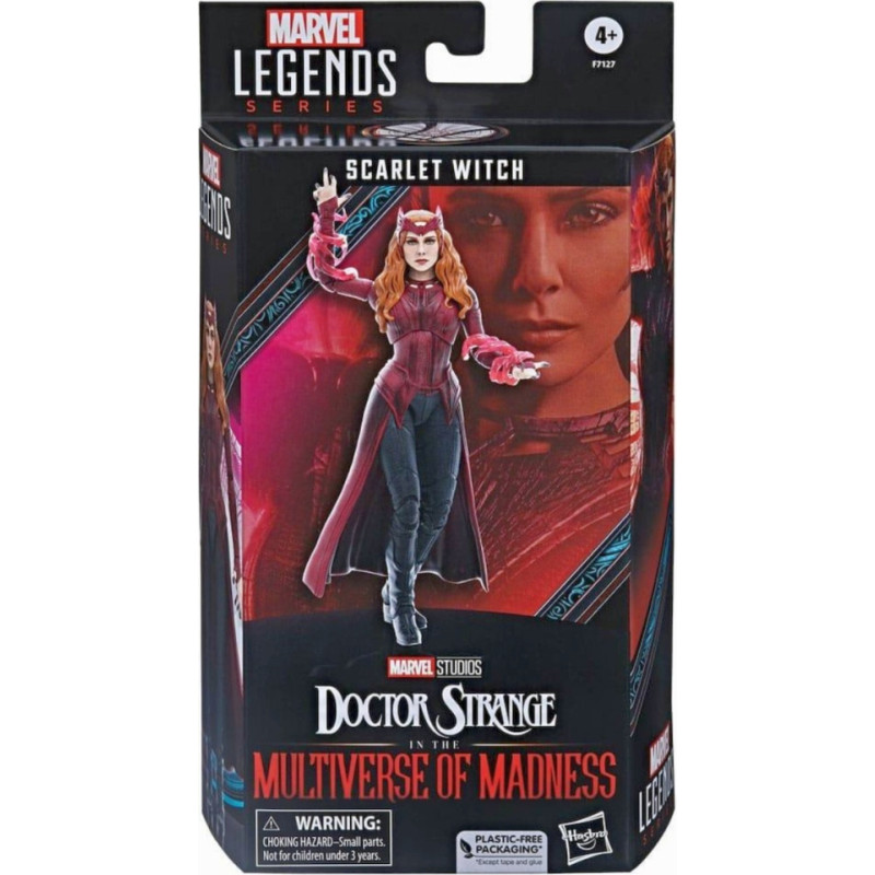 Hasbro Fans Marvel Legends Series: Doctor Strange in the Multiverse of Madness - Scarlet Witch Action Figure (15cm) (F7127)