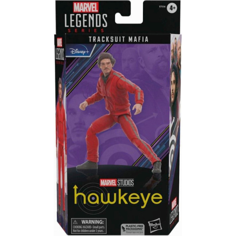 Hasbro Fans Marvel Legends Series: Hawkeye Comics - Tracksuit Mafia Action Figure (15cm) (F7114)