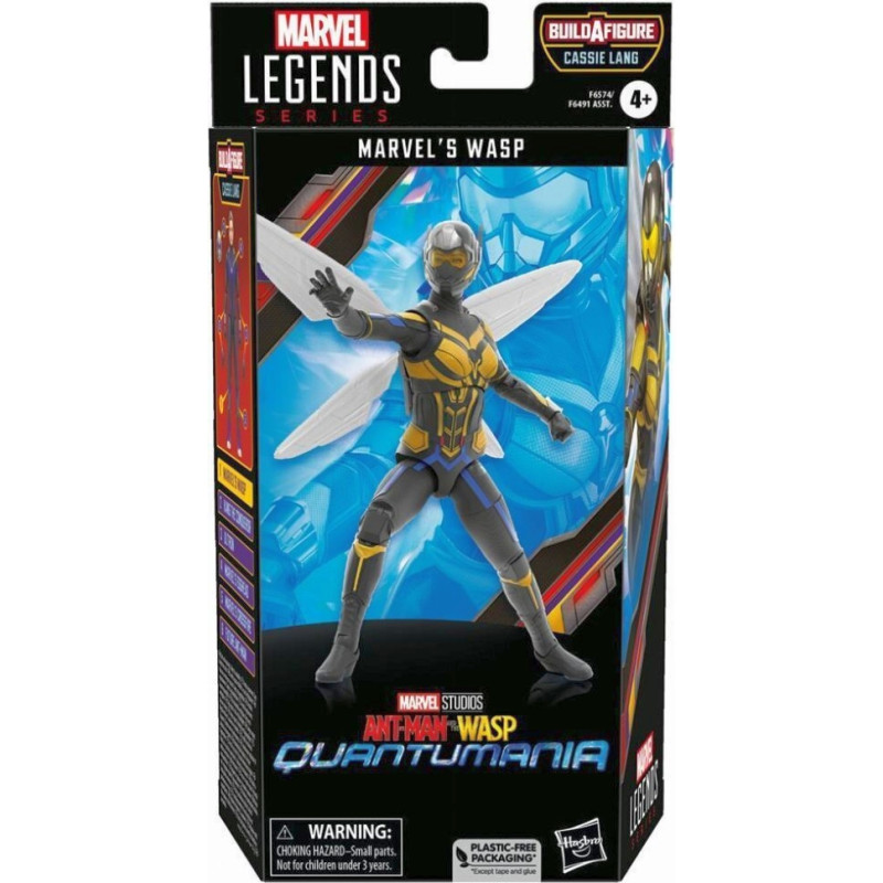 Hasbro Marvel Legends Series Build a Figure Cassie Lang: Ant-Man and the Wasp Quantumania - Marvels Wasp Action Figure (15cm) (Excl.) (F6574)