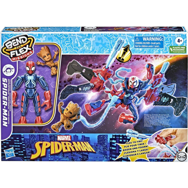 Hasbro Marvel Spider-Man: Bend and Flex Missions - Spider-Man Action Figure (F3739)