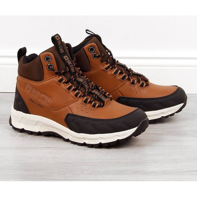 Big Star Hiking boots uninsulated Big Star Jr II274453 camel (38)