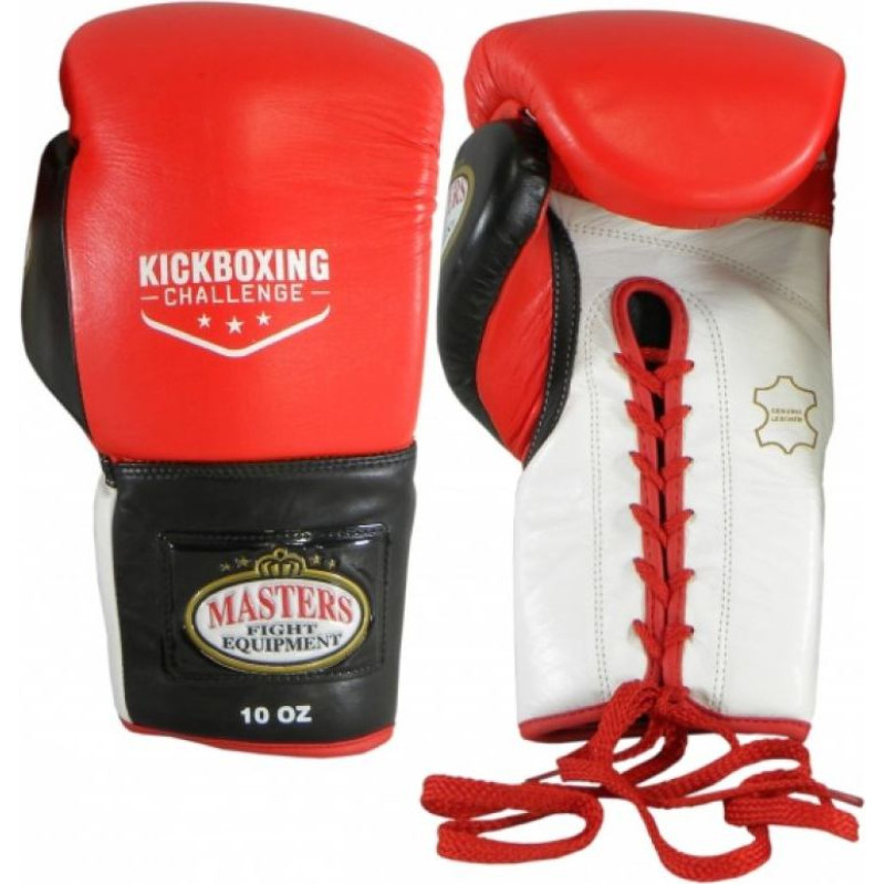 Masters RBT-TUR Tournament Boxing Gloves 10 oz (czerwony)