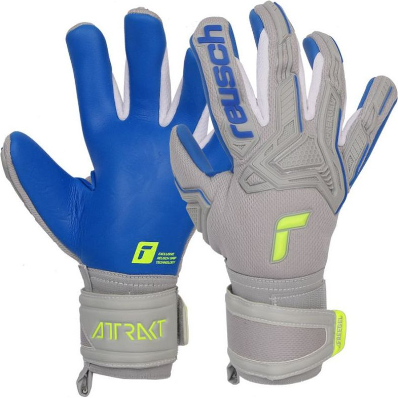Reusch Goalkeeper gloves Reusch Attrakt Freegel Silver M 52 70 235 6006 (11)