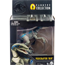 Mattel Jurassic World: Hammond Collection - Velociraptor Blue (HTV62)