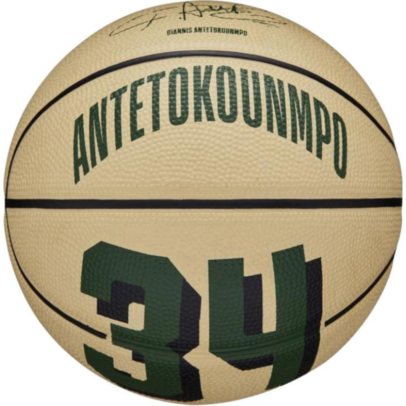 Wilson Basketball ball Wilson NBA Player Icon Giannis Antetokounmpo Mini Ball WZ4007501XB (3)