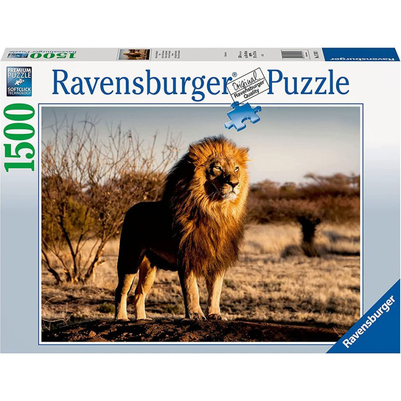 Ravensburger Puzzle: Lion, King of the Animals (1500pcs) (17107)