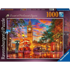 Ravensburger Puzzle: Sunset at Parliament Square, London (1000pcs) (17141)