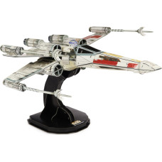 Spin Master Disney: Star Wars 4D Build - T-65 X-Wing Starfighter 3D Cardstock Model Kit (6069813)