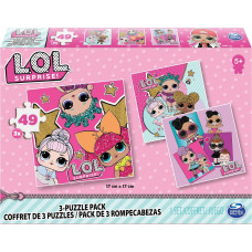 Spin Master L.O.L. Surprise!: Glitterati - 3-Puzzle Pack (49 pcs x3) (20114662)