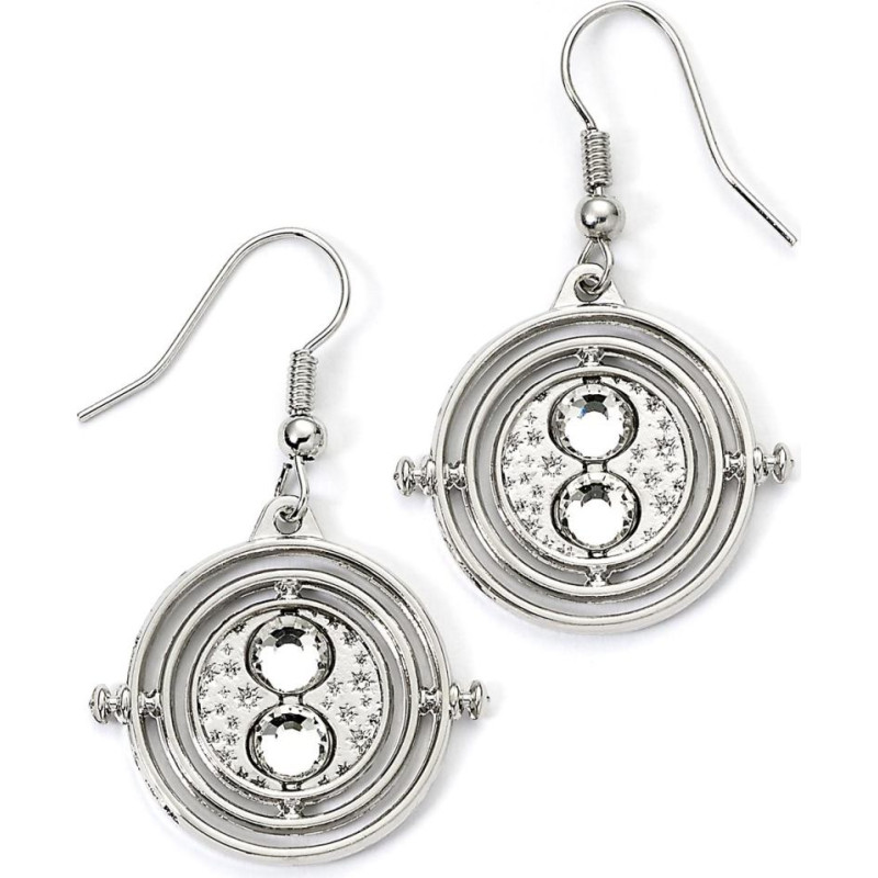 Carat Shop Harry Potter - Silver Tone Time Turner Drop Earrings (WE000673)