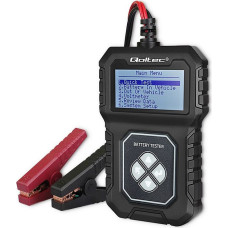 Qoltec Cyfrowy tester akumulatora z lcd | 12v | agm | gel | std | 30-   220ah