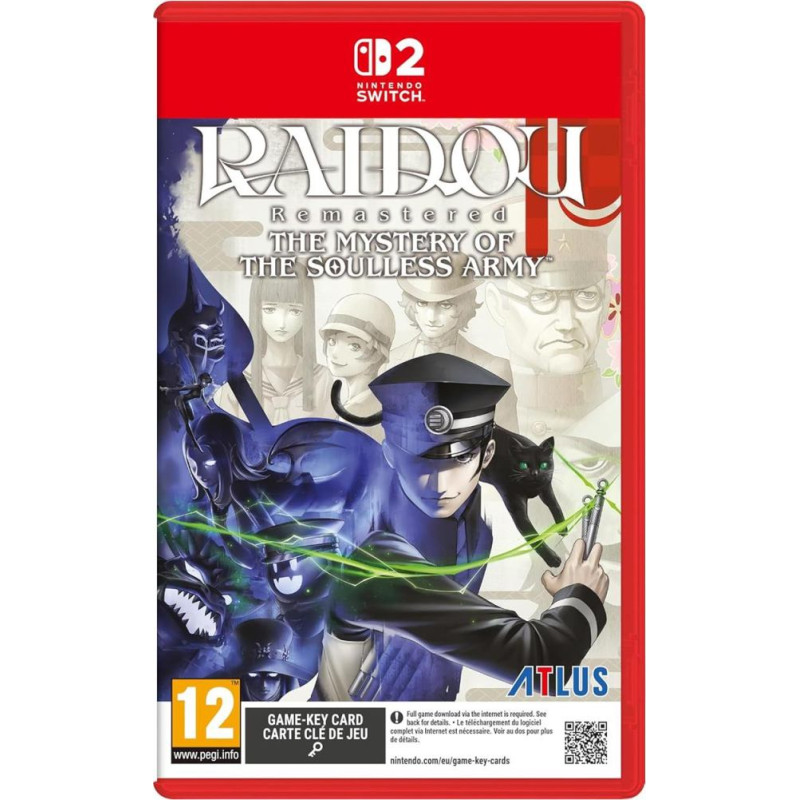 Sega NSW2 Raidou: Remastered – The Mystery of the Soulless Army (Game Key Card)