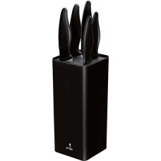 Smile Zestaw noży w bloku smile sns-6 6-elementowy czarny