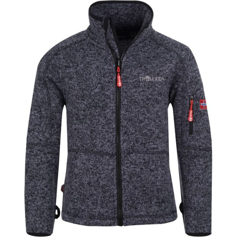 Trollkids Jondalen Jacket Jr 802-607 fleece sweatshirt (110)