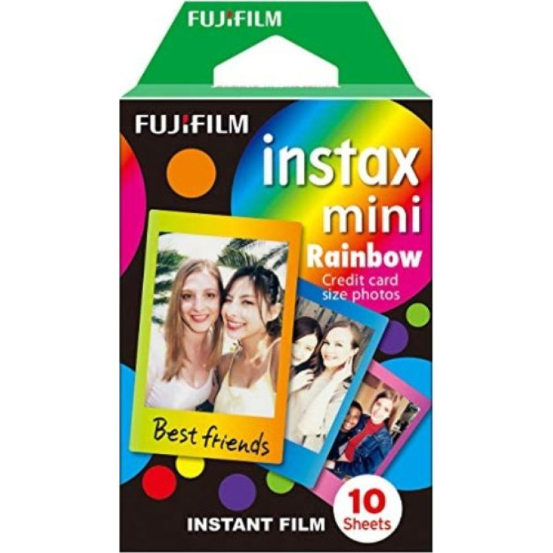 Fujifilm Wkłady instax mini rainbow mini 10 sztuk