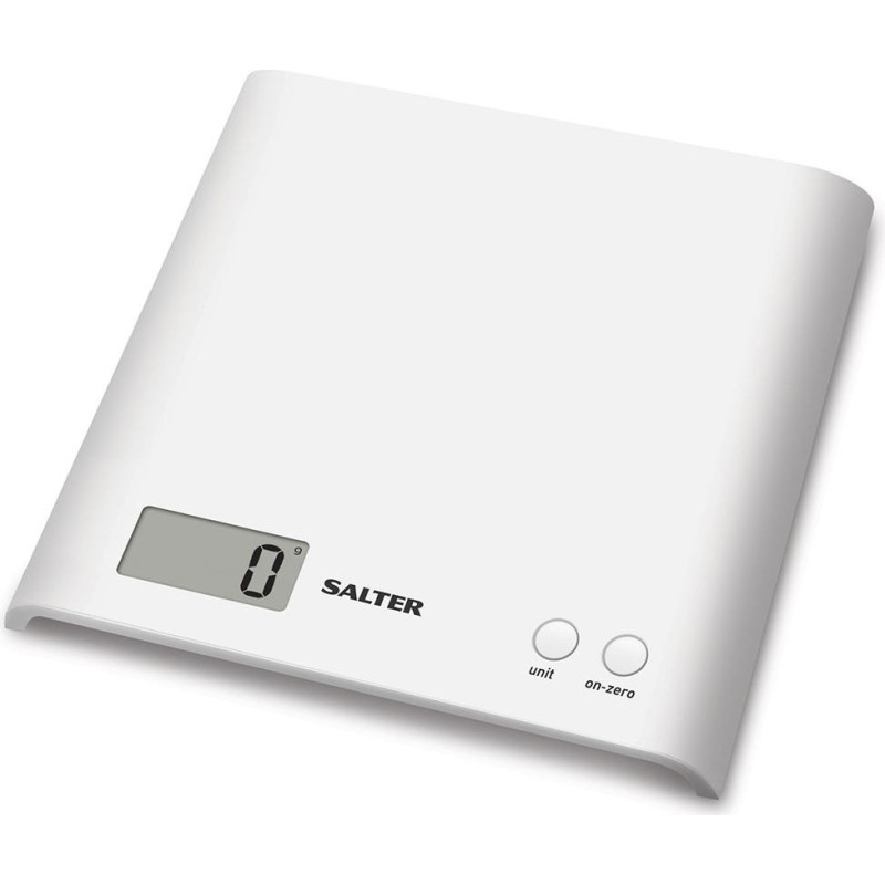 Salter 1066 WCFEU12 Arc Digital Kitchen Scale - White
