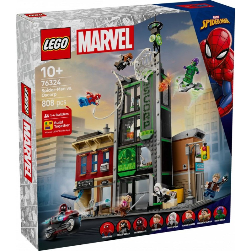 Lego ® Super Heroes Marvel: Spider-Man vs. Oscorp (76324)
