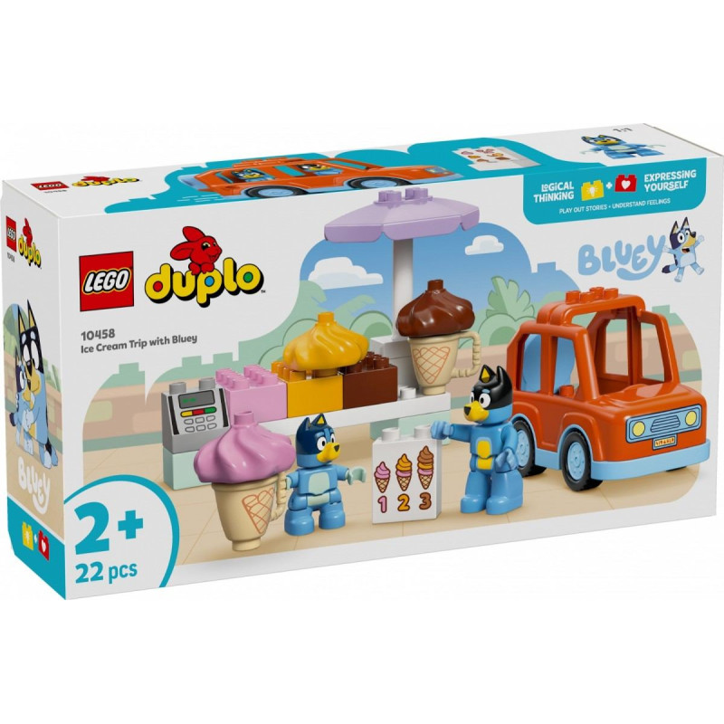 Lego ® Duplo Bluey: Ice Cream Trip with Bluey (10458)