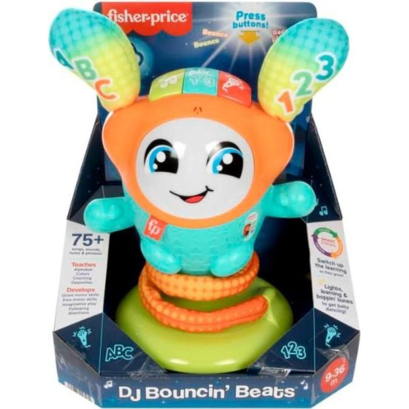Fisher Price Interaktywna zabawka edukacyjna taneczny dj