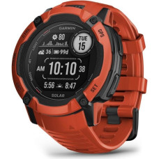 Garmin Instinct 2X SOLAR Sports Watch Red