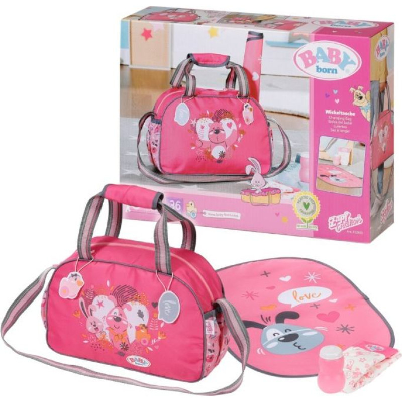 Zapf Baby born torba na pieluchy i przewijak
