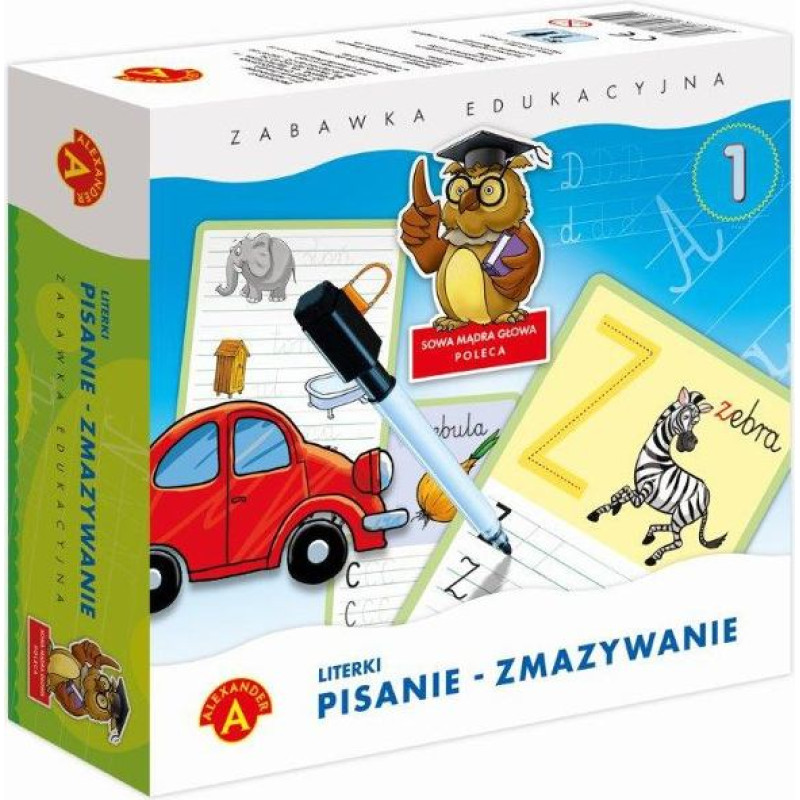 Alexander Literki pisanie - zmazywanie 1