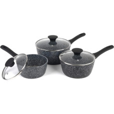 Salter BW11460BRMFO Megastone Thermo Collar 3-Piece Saucepan Set - 16/18/20cm