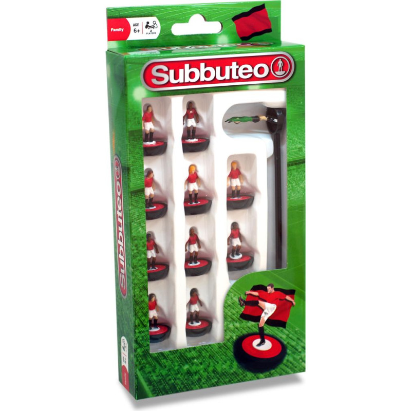 Subbuteo - Red/White/Black Team Set - Toy - rotaļlieta