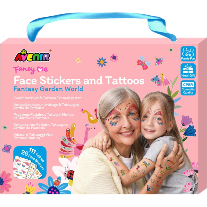 Mg Dystrybucja Naklejki do ciała i tatuaże - ogród