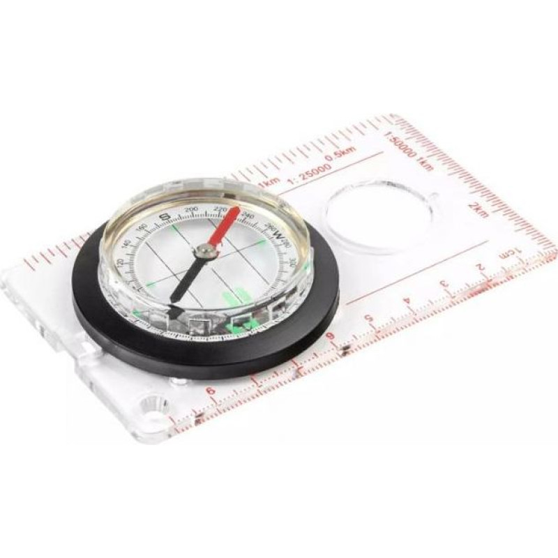 Cartographic compass with ruler MFH (34203)
