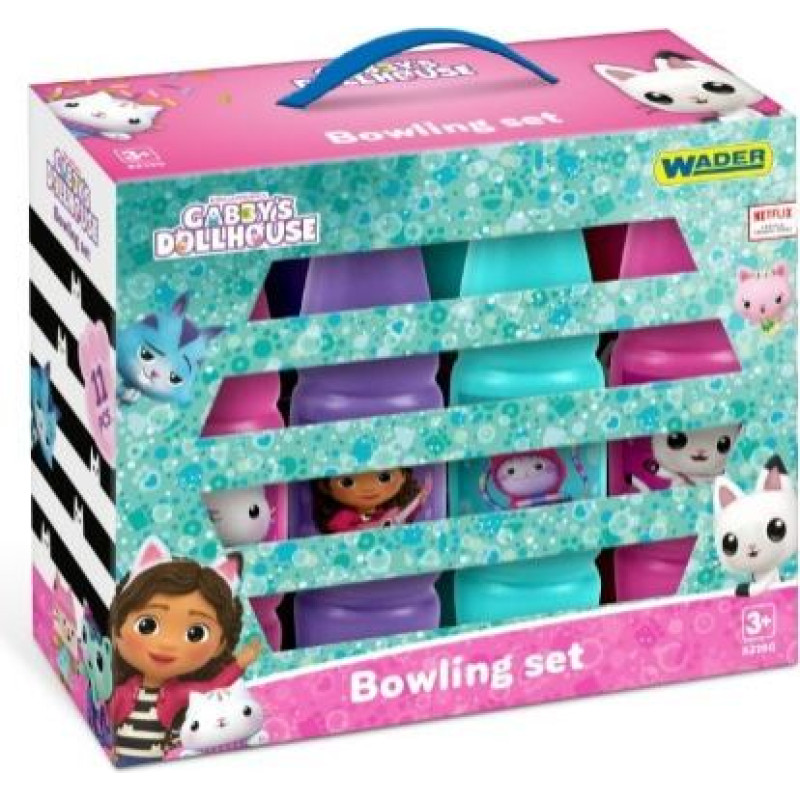 Wader Kręgle w kartonie - koci domek gabi