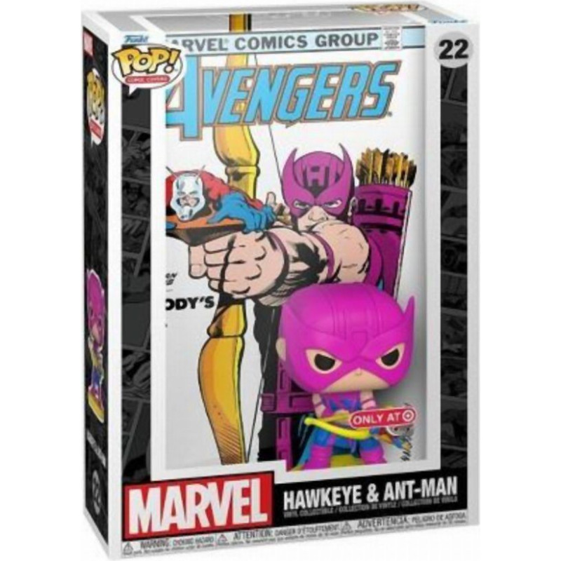 Funko Pop! Comic Covers: Marvel Avengers - Hawkeye  Ant-Man (Special Edition) #22 Vinyl Figure