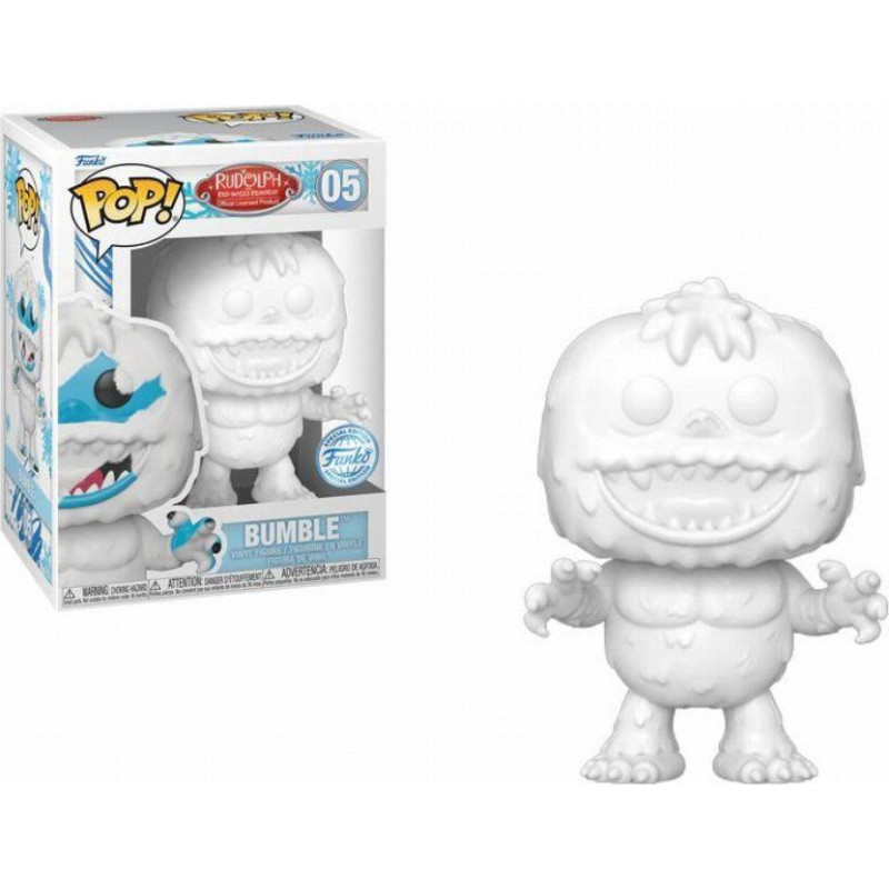 Funko Pop! Rudolph The Red-Nosed Reindeer - Bumble (DIY) (White) (Special Edition) #05 Vinyl Figure