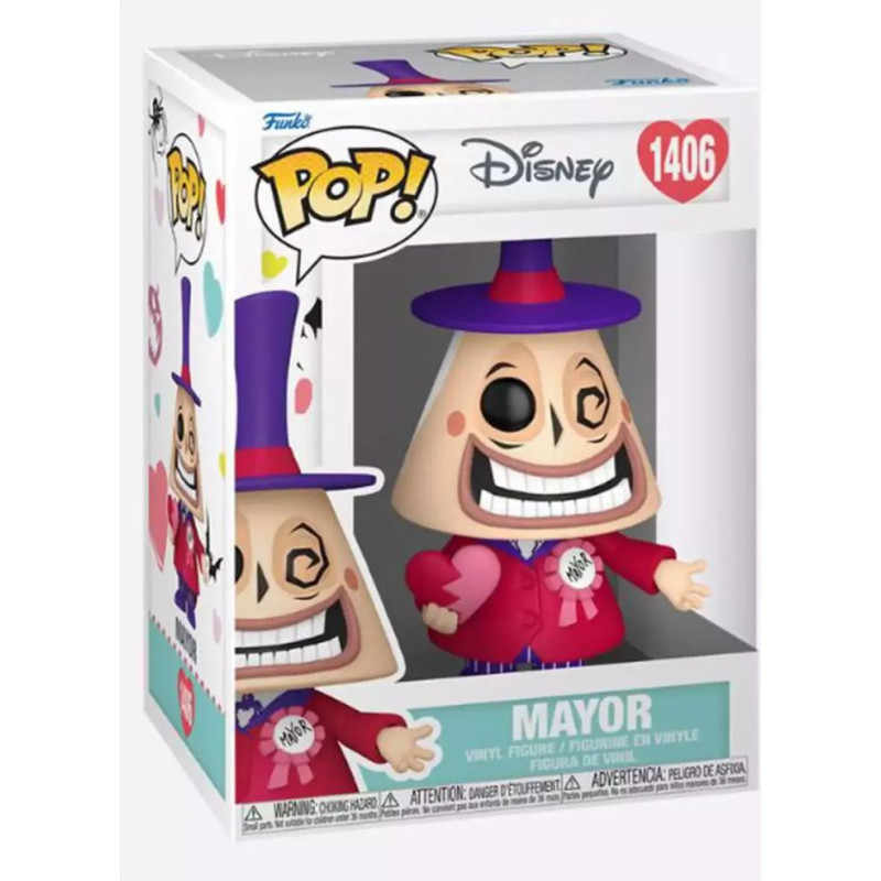 Funko Pop! Disney: The Nightmare Before Christmas Valentines S1 - Mayor #1406 Vinyl Figure