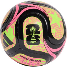 Adidas World Cup 26 Trionda Club Football Black, Pink, and Green JD8053 (5)
