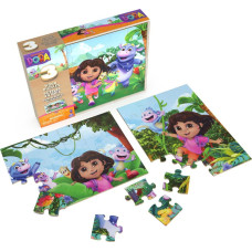''Spin Master Toys Far East'' Spin Master Board Games:: Dora 3 Παιχνίδια Παζλ Με Τη Ντόρα (6071059)