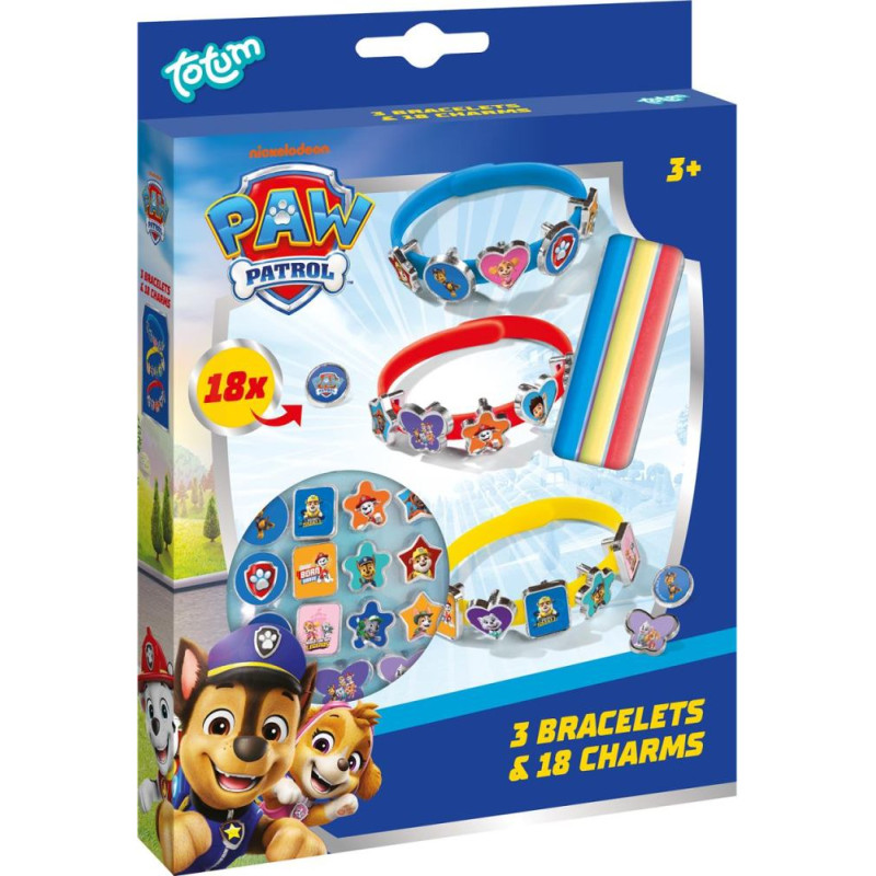 CCG Totum: Paw Patrol - 3 Bracelets & 18 Charms (TT720633)