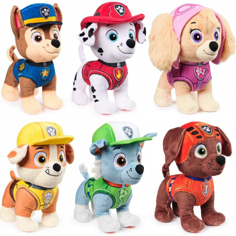 Spin Master Maskotka psi patrol pluszowe pieski mix